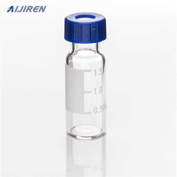 graduated spot HPLC sample vials washing protocols
